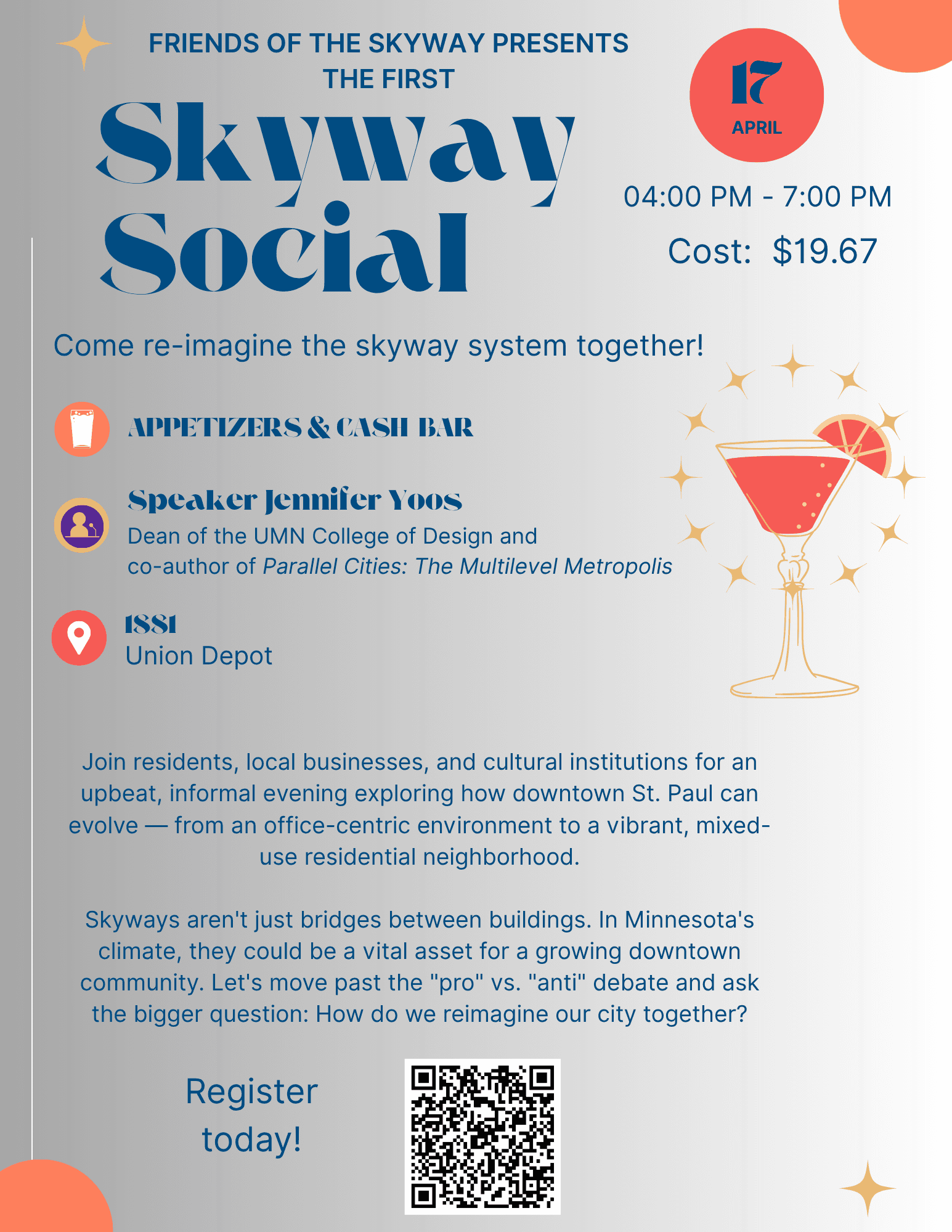 Skyway Social poster